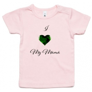 I heart My Mama - Tee (Tohuwear logo on back)